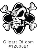 Skull And Crossbones Clipart #1260621 by Chromaco