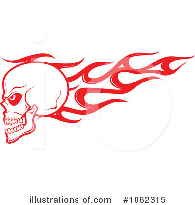Royalty-Free (RF) Skull Clipart Illustration by Vector Tradition SM - Stock Sample #1062315