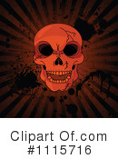 Skull Clipart #1115716 by Pushkin