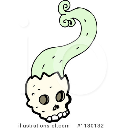 Royalty-Free (RF) Skull Clipart Illustration by lineartestpilot - Stock Sample #1130132