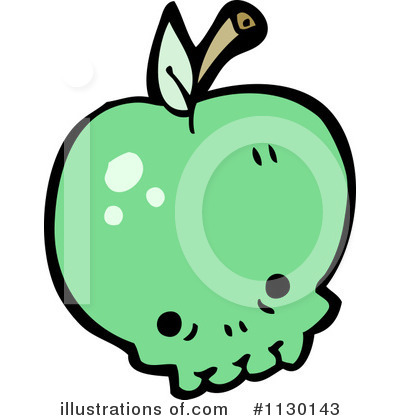 Green Apple Clipart #1130143 by lineartestpilot