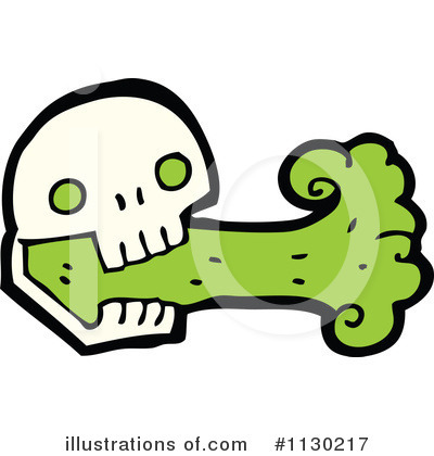 Royalty-Free (RF) Skull Clipart Illustration by lineartestpilot - Stock Sample #1130217