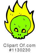Skull Clipart #1130230 by lineartestpilot