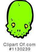 Skull Clipart #1130239 by lineartestpilot