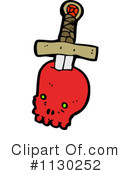 Skull Clipart #1130252 by lineartestpilot