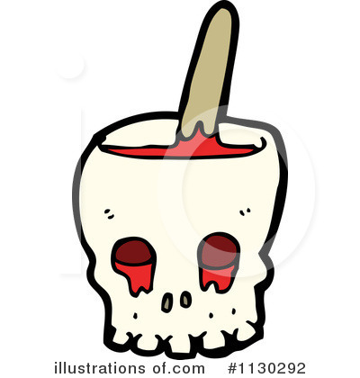 Royalty-Free (RF) Skull Clipart Illustration by lineartestpilot - Stock Sample #1130292