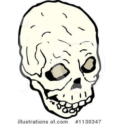 Royalty-Free (RF) Skull Clipart Illustration by lineartestpilot - Stock Sample #1130347