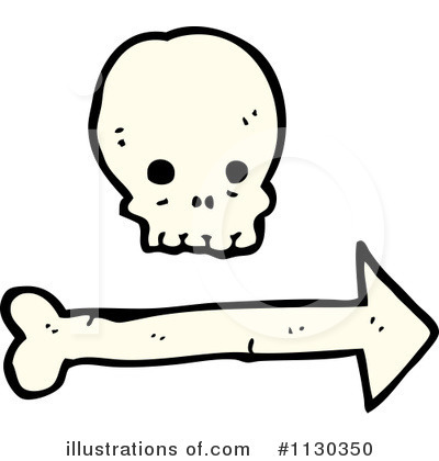 Royalty-Free (RF) Skull Clipart Illustration by lineartestpilot - Stock Sample #1130350