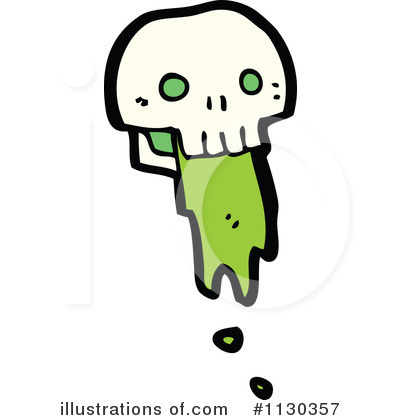 Royalty-Free (RF) Skull Clipart Illustration by lineartestpilot - Stock Sample #1130357