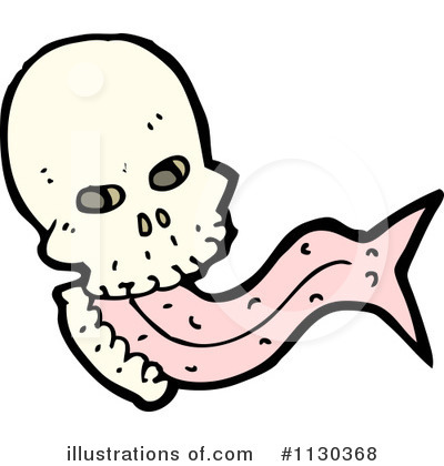 Royalty-Free (RF) Skull Clipart Illustration by lineartestpilot - Stock Sample #1130368