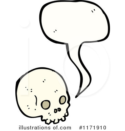 Royalty-Free (RF) Skull Clipart Illustration by lineartestpilot - Stock Sample #1171910
