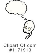 Skull Clipart #1171913 by lineartestpilot