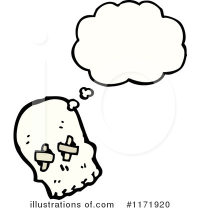 Royalty-Free (RF) Skull Clipart Illustration by lineartestpilot - Stock Sample #1171920