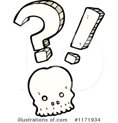 Royalty-Free (RF) Skull Clipart Illustration by lineartestpilot - Stock Sample #1171934