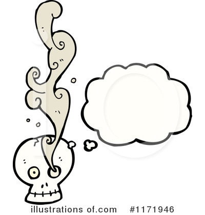 Royalty-Free (RF) Skull Clipart Illustration by lineartestpilot - Stock Sample #1171946