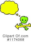 Skull Clipart #1174068 by lineartestpilot