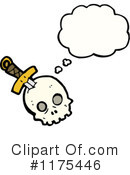 Skull Clipart #1175446 by lineartestpilot