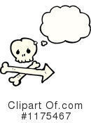 Skull Clipart #1175467 by lineartestpilot