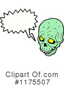 Skull Clipart #1175507 by lineartestpilot