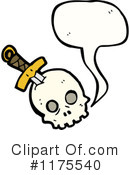 Skull Clipart #1175540 by lineartestpilot