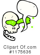 Skull Clipart #1175636 by lineartestpilot