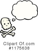 Skull Clipart #1175638 by lineartestpilot