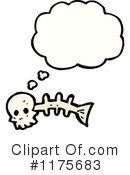 Skull Clipart #1175683 by lineartestpilot