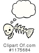 Skull Clipart #1175684 by lineartestpilot