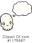 Skull Clipart #1175687 by lineartestpilot