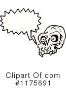 Skull Clipart #1175691 by lineartestpilot