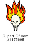 Skull Clipart #1175695 by lineartestpilot
