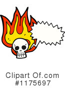 Skull Clipart #1175697 by lineartestpilot