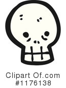 Skull Clipart #1176138 by lineartestpilot