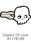 Skull Clipart #1178166 by lineartestpilot