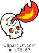 Skull Clipart #1178167 by lineartestpilot