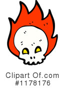 Skull Clipart #1178176 by lineartestpilot