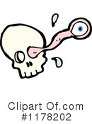 Skull Clipart #1178202 by lineartestpilot