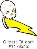 Skull Clipart #1178212 by lineartestpilot
