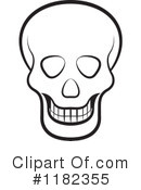Skull Clipart #1182355 by Lal Perera
