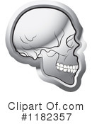 Skull Clipart #1182357 by Lal Perera