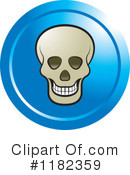 Skull Clipart #1182359 by Lal Perera