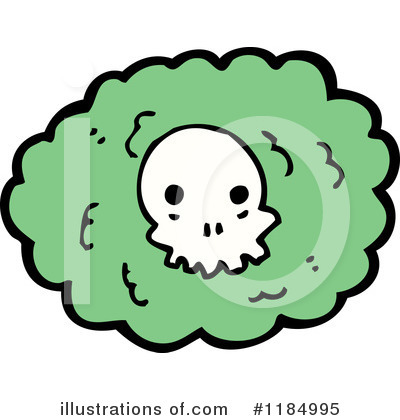 Royalty-Free (RF) Skull Clipart Illustration by lineartestpilot - Stock Sample #1184995