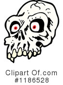 Skull Clipart #1186528 by lineartestpilot