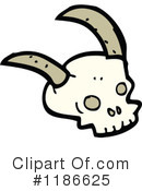 Skull Clipart #1186625 by lineartestpilot