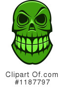 Skull Clipart #1187797 by Vector Tradition SM