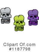 Skull Clipart #1187798 by Vector Tradition SM