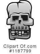 Skull Clipart #1187799 by Vector Tradition SM