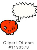 Skull Clipart #1190573 by lineartestpilot