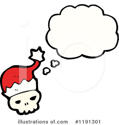 Royalty-Free (RF) Skull Clipart Illustration by lineartestpilot - Stock Sample #1191301