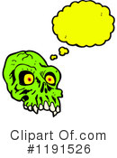 Skull Clipart #1191526 by lineartestpilot